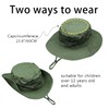 Camo Boonie Hat for Men Women, Military Tactical Wide Brim
