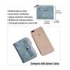 Women's RFID Bifold Leather Small Wallet Ladies Mini Purse with