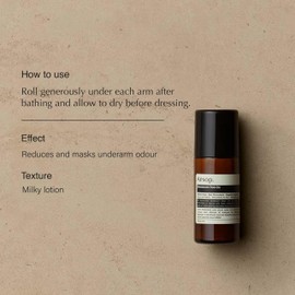 Aesop Roll-On Deodorant | Classic + Herbal | Alchol-Free, Vegan Friendly Odour Reducing Deodorant | Paraben-Free + Cruelty-Free | Set of 2 (1.69 Oz)