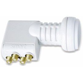 TQS Gold Smart Titanium Iium, Universal Quad Switch LNB 0.1 dB, gold contacts