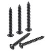 sourcing map Hex Socket Self Tapping Screws, M5 x 40mm