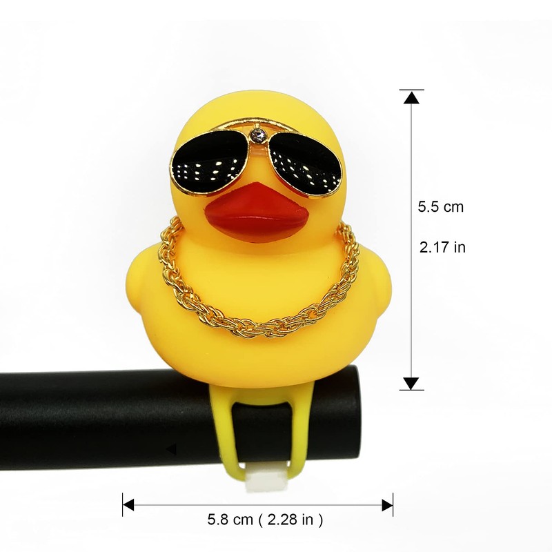 Duck Bike Bell Rubber Duck Bicycle Bell and Headlight Bike