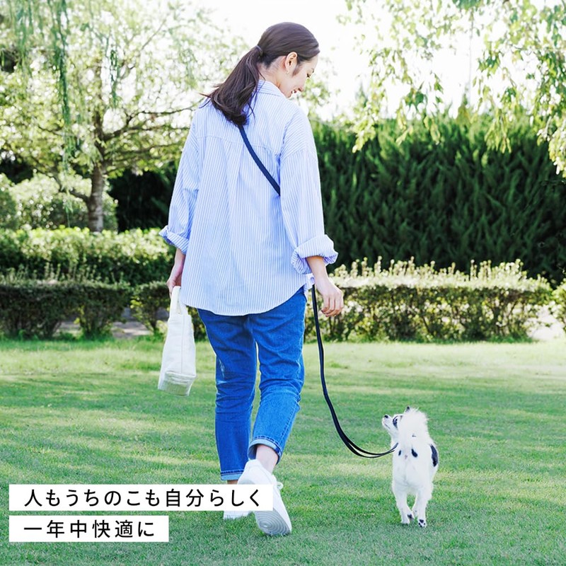 アイリスオーヤマ 犬 リード 伸縮 長さ調整 RFM-NLC32 ダークグレー