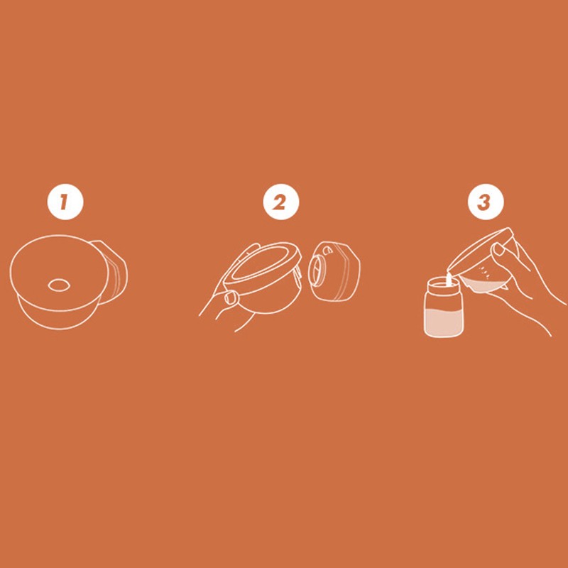 Electric Breast Pump Wearable Hands Free Strong Suction Rechargeable Breastfeeding