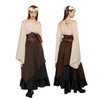 kasahara 5 Pieces Medieval Clothing Women's Set, Retro Off Shoulder