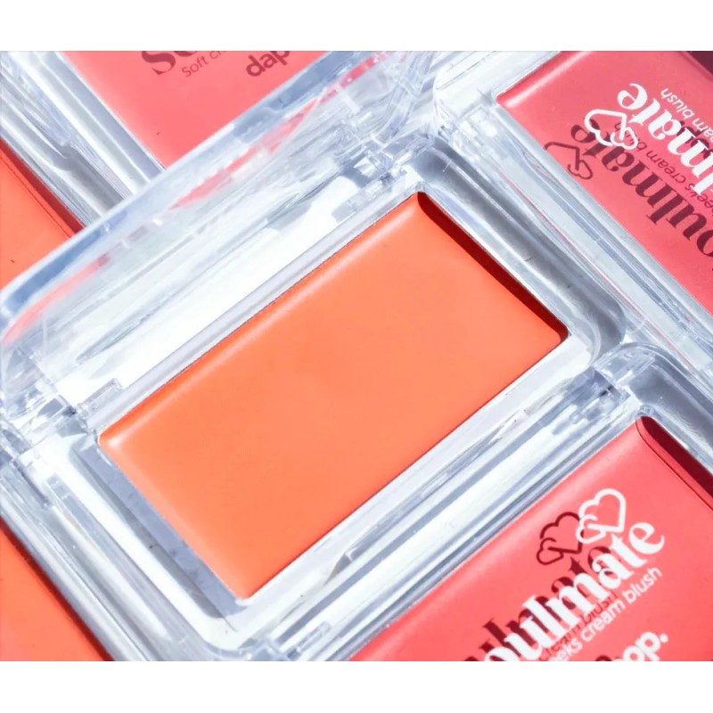 Rubor Humectante Dapop Crema Soulmate Blush Matte Summer Tono Del