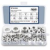 900Pcs Washers for Screws & Bolts, Flat Penny Washers Stainless