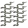 10pcs Inflatable Snakes Toy Scary Snake for Garden Farm Swimming