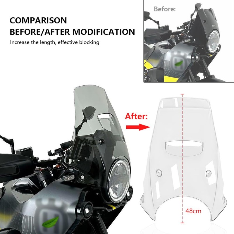 For NORDEN 901 2022 2023 2024 Accessories Windshield Motorcycle windshield