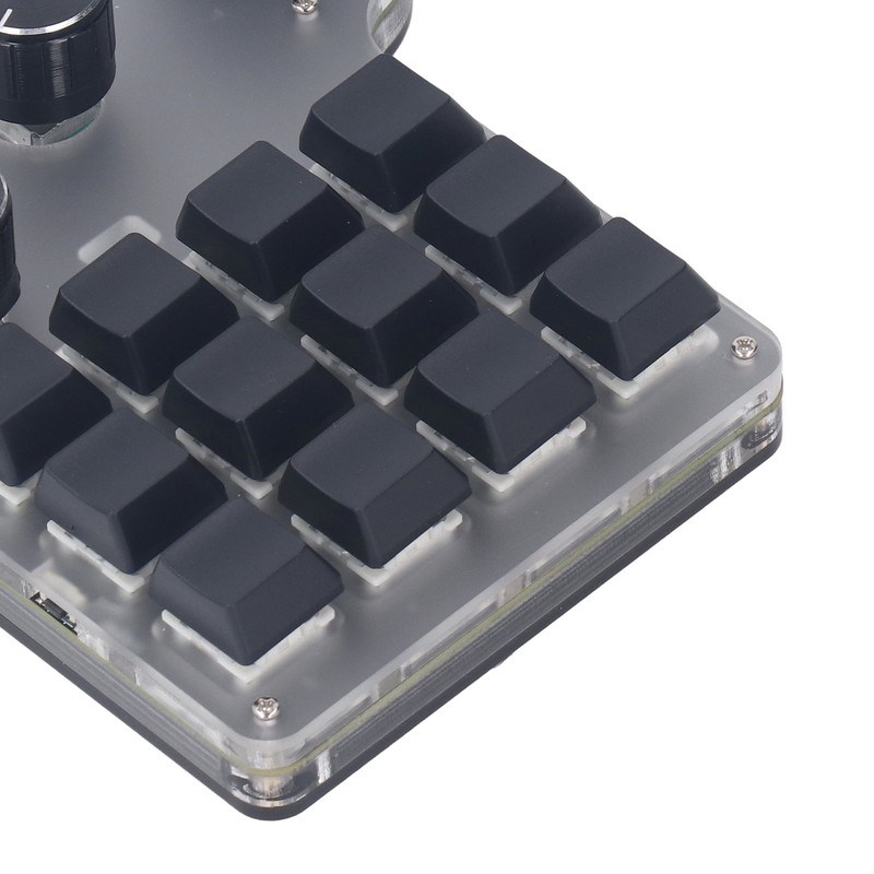 USB Mini Macro Mechanical Gaming Keyboard Programmable USB C BT