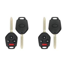 Replacement Keyless Remote Head Key Fob for Subaru Forester 2014-2018 FCC CWTWB1U811 2AOKM-SB3 Part Number 57497-FJ230 57497FJ230 57497-AL00A 57497-FJ021 57497-FJ020 Pack of 2