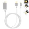 Tek Styz Powered USB-C 4k HDMI Cable Compatible with Raspberry