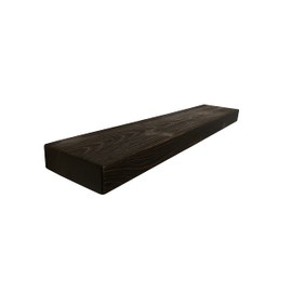 Joel's Antiques - 54 Inch Wooden Floating Shelves for Wall - Made of Natural Wood - Long Heavy Duty Rustic Wall Shelves for Bedroom - Perfect for Living Room, Kitchen - Mocha 54x8x2 Inches