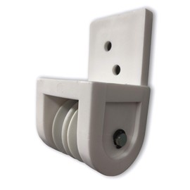 Double Pulley Tele Awning for Pergola Rope (White)