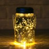 Fantado (6-Pack) Fantado Regular Mouth Gold Mercury Glass Mason Jar
