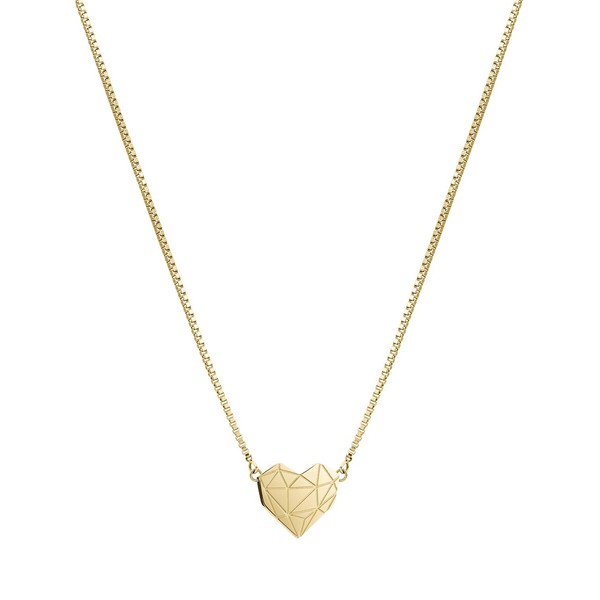 LIEBESKIND BERLIN Women's stainless steel necklace., Stainless Steel, Gold