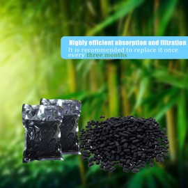 Odor Absorbing Filter Refills Compatible with Lomi Smart Waste Kitchen Composter, Most FoodCycler Filters, Replacement Activated Charcoal