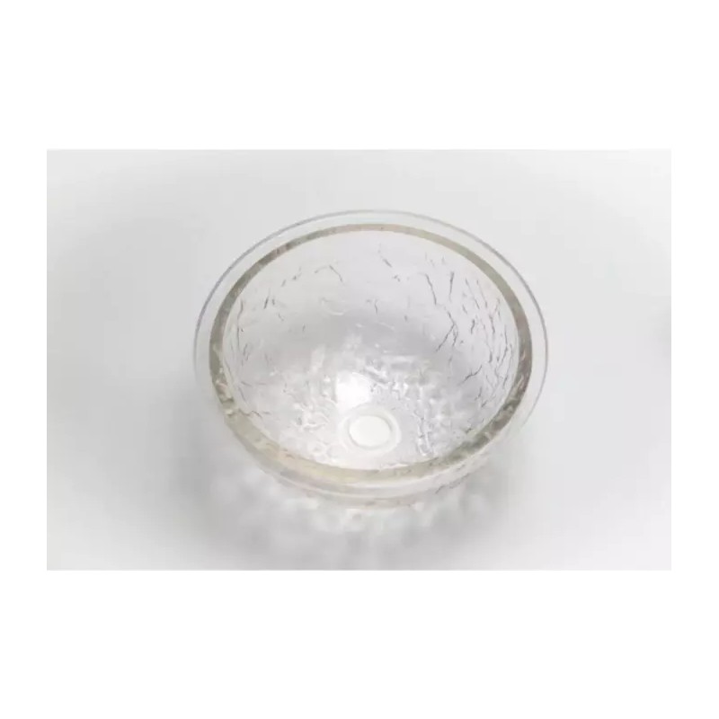 Oceana Vessel Sink JSG Oceana Pebble 007-706-000 in Crystal