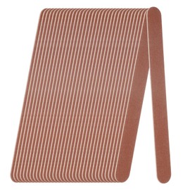 HARFINGTON 120pcs Nail File, 100/180 Grit Fingernail File for Natural Nails, Professional Double-Sided Thin Nail File Manicure Tool for Nail Smoothing Shaping, Teal