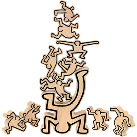 VILAC - Jeu d'équilibre Keith Haring Skill Games, Multi-Colour (9217)