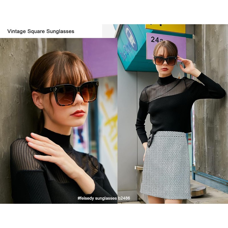 Gafas de sol vintage para mujer con diseño de mariposa