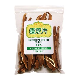 USTCM Premium Reishi Mushroom Slice Ling Zhi Pian灵芝片 2oz