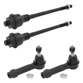 Front Inner & Outer Tie Rod End Kit Set of 4 for Escalade Silverado Tahoe Sierra