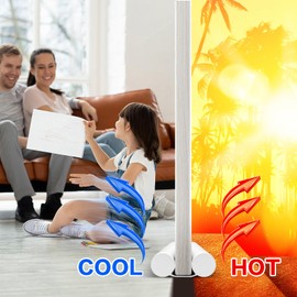 MAXTID Under Door Draft Stopper White 32Inch, Weather Stripping Door Seal, Door Sweep for Exterior & Interior Doors Door Bottom Seal Dust and Noise Insulation Large Door Draft Guard of Doors