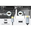 WARRKY DisplayPort to HDMI Cable