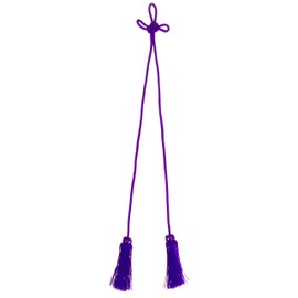 Fukui metal crafts Round Frame Tassels Purple 2960