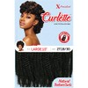 Outre X-Pression Curlette Braid – Large 10" (#4 Medium Dark