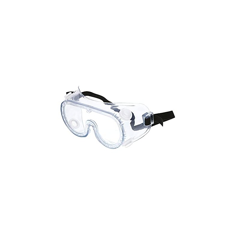 Crews 2230R Chemical Safety Goggles, Clear Lens