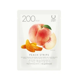 Delight project Peach Strips 62g  - Delight project Peach Strips 62g