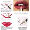 Lápiz Labial Y Delineador de Labios de Doble Punta 2