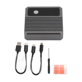 M.2 NVMe SSD Enclosure USB 3.1 Gen2 10Gbps M.2 SSD Case Aluminium Alloy External Tool Free Support 2230