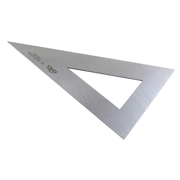 Kinex 4085 Drafting Triangle 1/8” Milled Steel 9-3/4” x 5-5/8”
