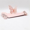 Lavandi 100pcs 3D New Butterfly Paper Napkin Rings Weddings Party
