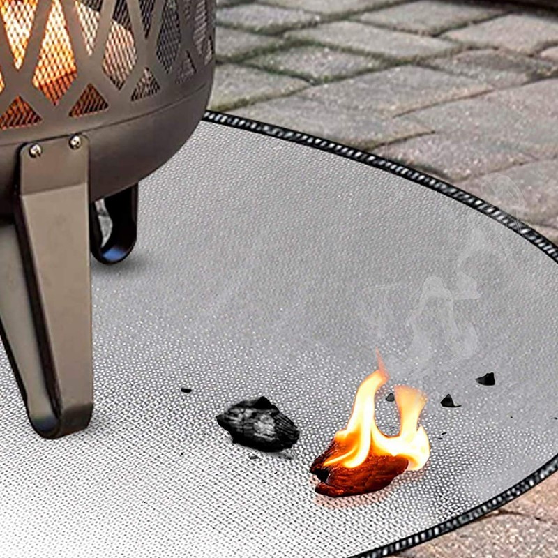 Fireproof Underlay Fire Bowl Mat 38 Inch Round Heat Protection