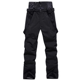 Mens Snow Ski Pants Women Baggy Warm Waterproof Pants Snowboard Overall Insulated Can Be Detachable Ski Pants