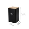Toolzia Tea Coffee Sugar Canisters, 3 Pack Tea and Coffee