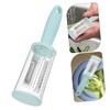 SHOWERORO Multipurpose Kitchen Peeler and Scraper with Storage Splashproof Vegetable