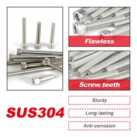 Xitomer 127PCS Engine Bolt Compatible with CB750 SOHC 1979-1983 Valve Stator Clutch Covers Bolt Kits