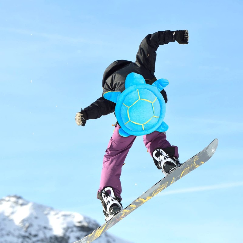 Kathfly Blue Turtle Hip Butt Pads Snowboarding 20 Inch Tortoise