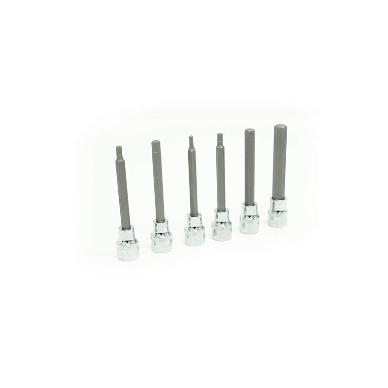 Toolsisland Hex Bit 3/8 (9.5 mm) 9.5sq Hex Bit Socket