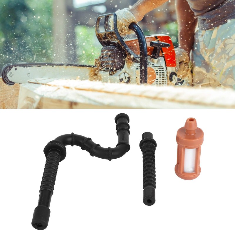 Socobeta Chainsaw Fuel Hose Rubber Plastic Fit Chainsaw Fuel Pipe