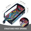 ZIPIT Clear Lenny Pencil Case | Large Capacity Pencil Pouch