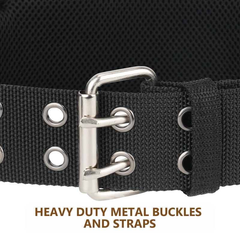 4-Inch Padded Tool Belt,Heavy Duty Tool Belts for Men with