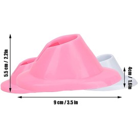 JJLFresheners 2Pcs Soft Rubber Nail Polish Bottle Holder Nail Polish Stand Anti-Spill Nail Art Organizer Display Manicure Tools for Nail Art Salon Professional Design Nail Art and Polish