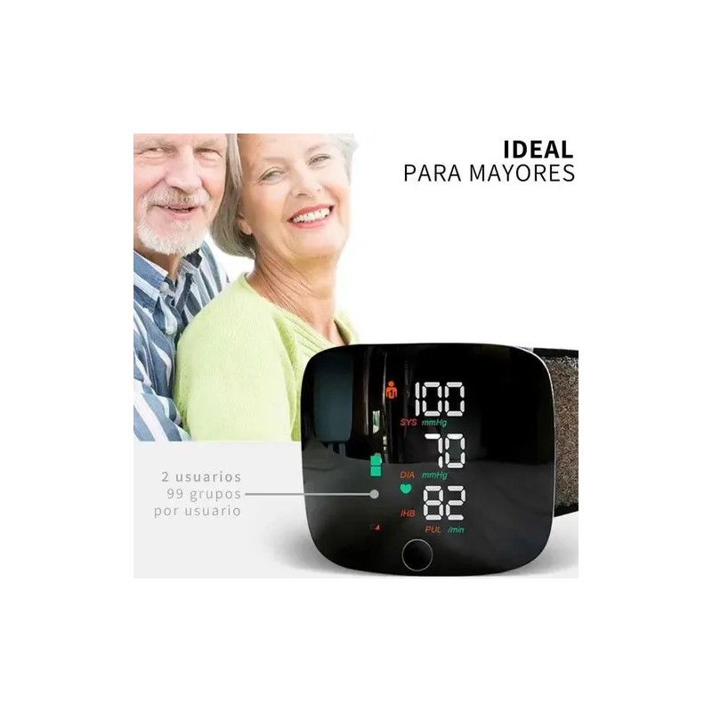 Aparato Digital Para Checar La Presion Tensiometro De Muñec