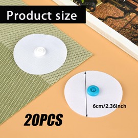 20pcs Duvet Snaps, Plastic Duvet Cover Snaps Clips, Comforter Clip, Iron-on to Hold Comforter Fasteners Corner Keepers Prevent Shifting in The Quilt Cover Fits All Thickness Bed Sheets and Quilt